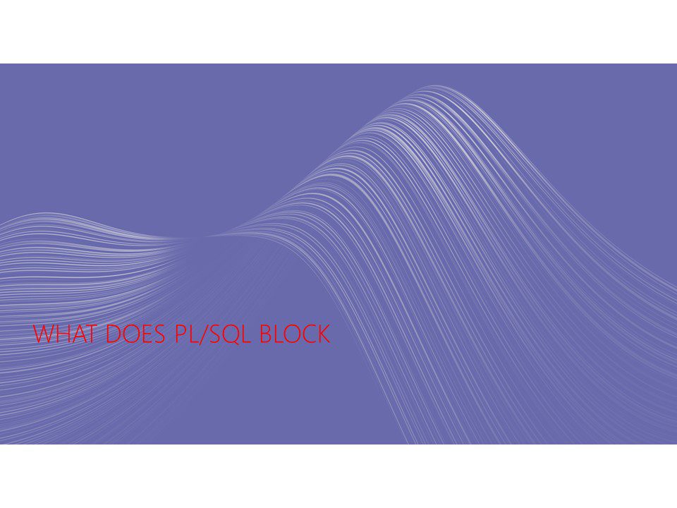 What_Does_PLSQL_Block